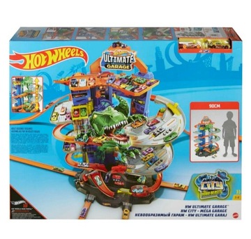 Garaż Mattel GJL14 Hot Wheels City T-Rex