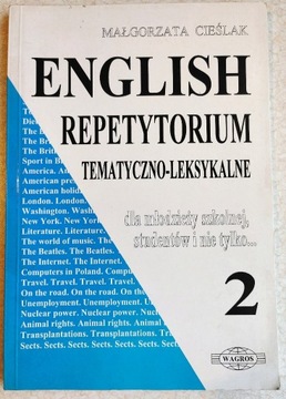 M. Cieślak, English repetytorium tem.-lek. 2