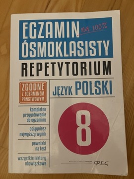 Repetytorium – egzamin ośmioklasisty POLSKI