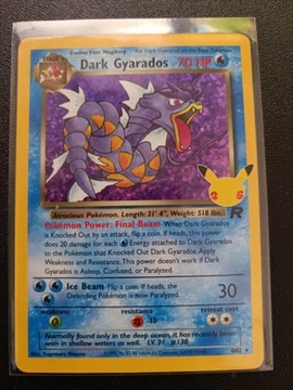 Pokémon Dark Gyarados 8/82 holo rare Celebrations