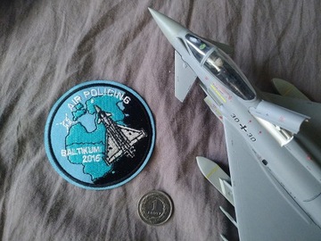 Naszywka Baltic Air Policing 2015 Eurofighter