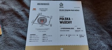 Zaproszenie Kolekcjonerskie Polska - Włochy