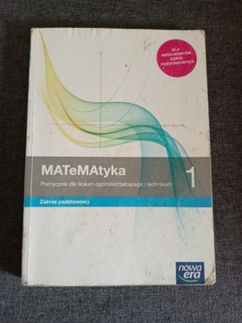 MATeMAtyka 1 podręcznik do szkół ponadpodstawowych zakres podstawowy 