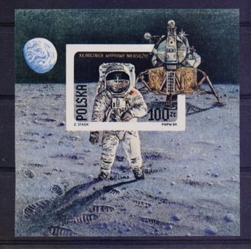 Blok 139A 20. rocznica lądowania na Księżycu