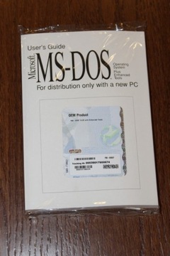 Microsoft DOS (MS-DOS) 6.22 - NOWY, FOLIA, OEM