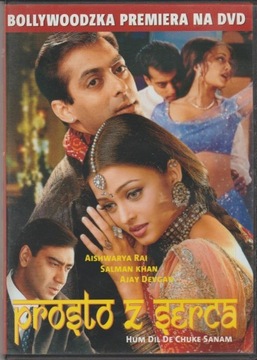 PROSTO Z SERCA Bollywood dvd