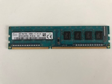 Pamięć RAM DDR3 PC3L 1600 DIMM STACJONARNY 1 x 4GB