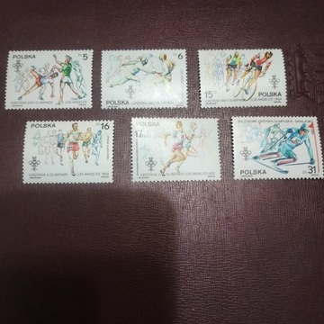 Znaczki pocztowe cała seria 