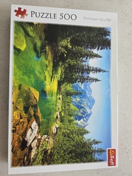 Puzzle 500 elementów Widok na Tatry Trefl