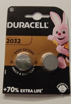 Baterie litowa Duracell CR2032