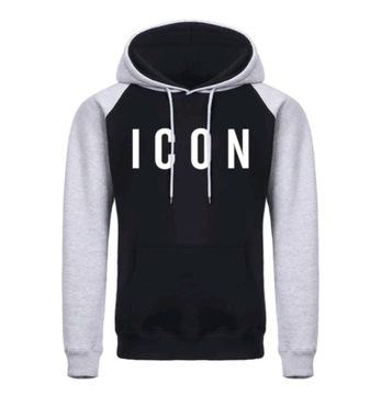 Bluza męska z napisem ICON 