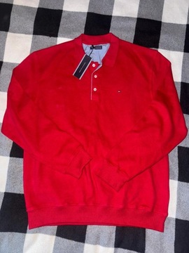Sweter rozpinany, bluza super kolor Tommy Hilfiger 3XL nowy.