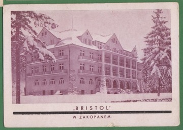 Zakopane - ok.1930r. - "Bristol"