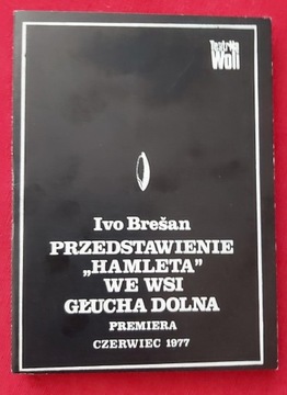 Przedstawienie "Hamleta" ...Program z autografami 