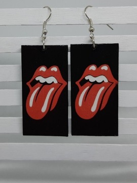 The Rolling Stones decoupage muzyka grafika język