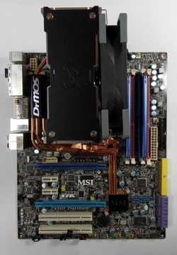 MSI P45D3 Platinum + Intel Q9650 + 8GB RAM 100% OK