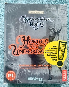 Neverwinter Nights Hordes of the Underdark Big Box