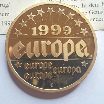 Numizmat Europa 1999 rok Amsterdam 