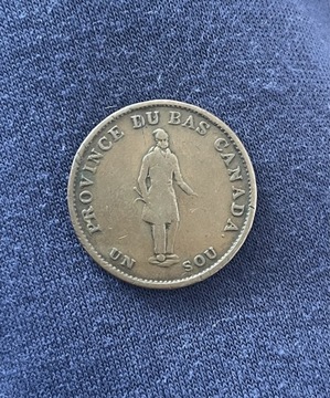 Kanada 1 cent 1837r
