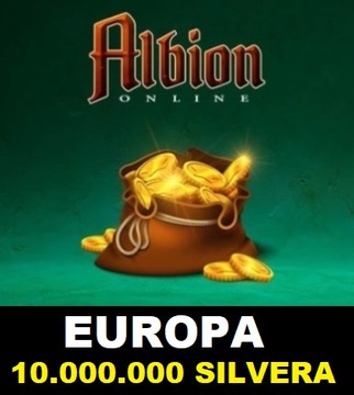 ALBION ONLINE 10KK SILVER 10MLN SREBRO 24/7 EUROPA
