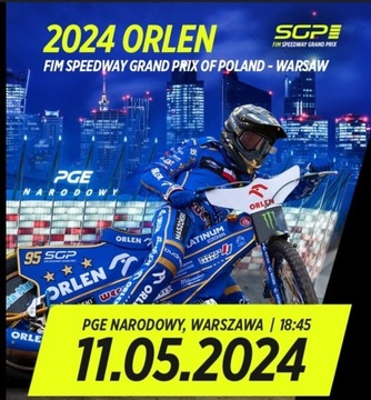 Żużel program SGP Polski 2024 - Warszawa