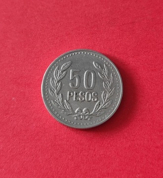Moneta 50 peso 2008, Kolumbia