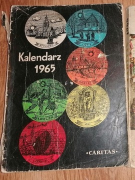 Kalendarz Caritas 1965