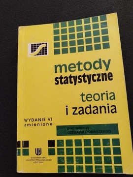 Metody statystyczne teoria i zadania 