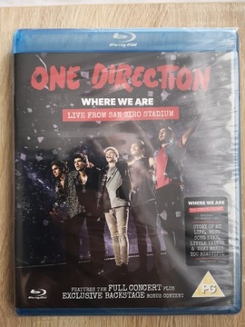 ONE DIRECTION Where We Are blu-ray 