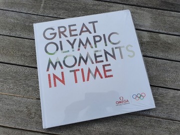 Książka OMEGA Great Olympic Moments in time NOWA
