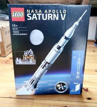 LEGO Ideas 92176 Rakieta NASA Apollo Saturn Nowe