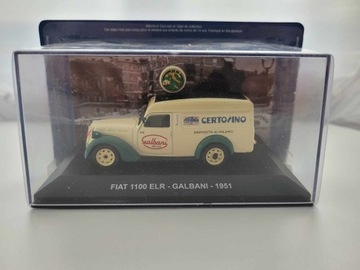 Fiat 1100 ELR - Galbani 1951 Altaya 1/43