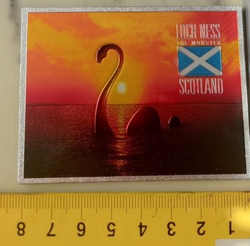 Magnes na lodówkę loch ness monster Szkocja pilne