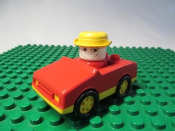 LEGO DUPLO samochód czerwone