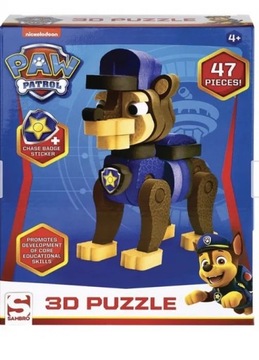 PUZZLE 3D PSI PATROL HIT! 47 ELEMENTÓW