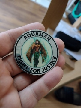 Medal kolekcjionerski z filmu Aquaman