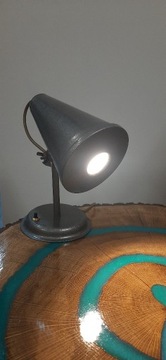 Lampka biurkowa PRL loft