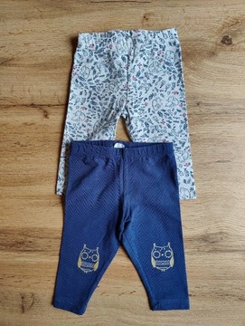 Spodnie legginsy Cool Club r. 62 2 szt