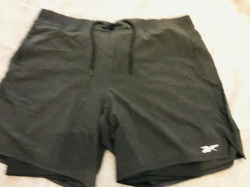 Reebok TS Epic Short 2w1 , nowe, czarne, XL