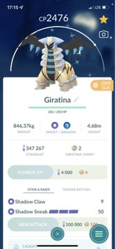 Pokemon Go - Shiny Giratina Legend