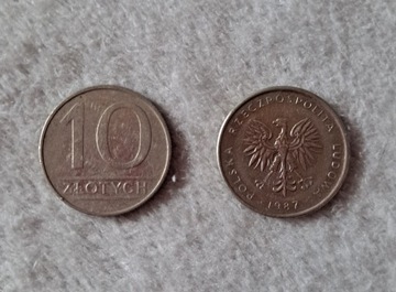 Moneta z PRL o nominale 10 zł
