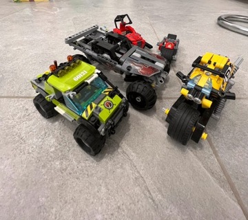 lego city lego technics pojazdy 