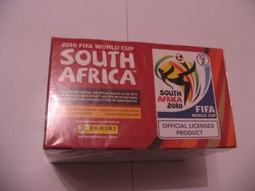 Panini World Cup 2010 Africa BOX 100 saszetek nowy