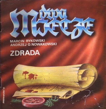 DWA MIECZE - Zdrada M. Rykowski - 1989 - komiks 