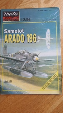 Samolot Arado196 Mały Modelrz nr.1-2/96