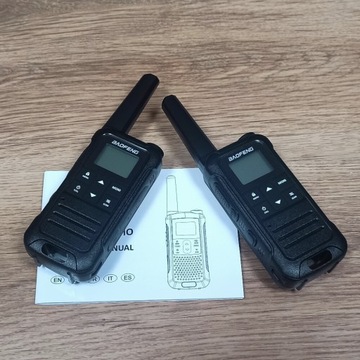 Dwa Walkie talkie