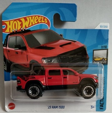 Hot Wheels  '23 Ram 1500 . HXB33 . Nowość 2024 r.