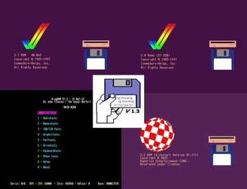 Amiga a500+a600 przełącznik 2x 1mb kickstart + ROM