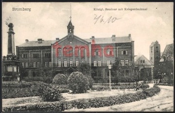 BYDGOSZCZ Bromberg Seminar pomnik  1910