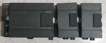 Moduł CPU Siemens S7-200 + Liczniki 2x EM 221